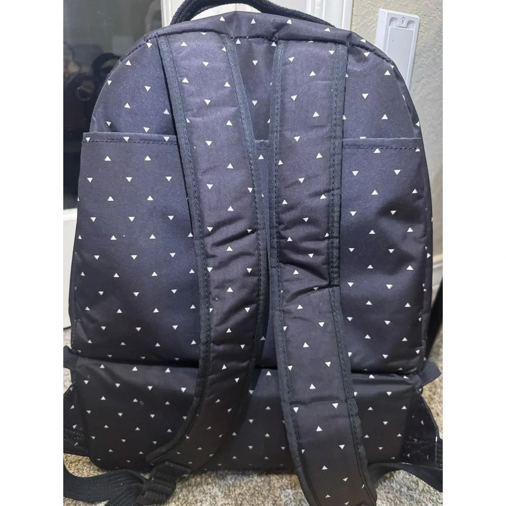 Petunia Pickle Bottom Axis Geometric Print‎ Diaper Backpack Black